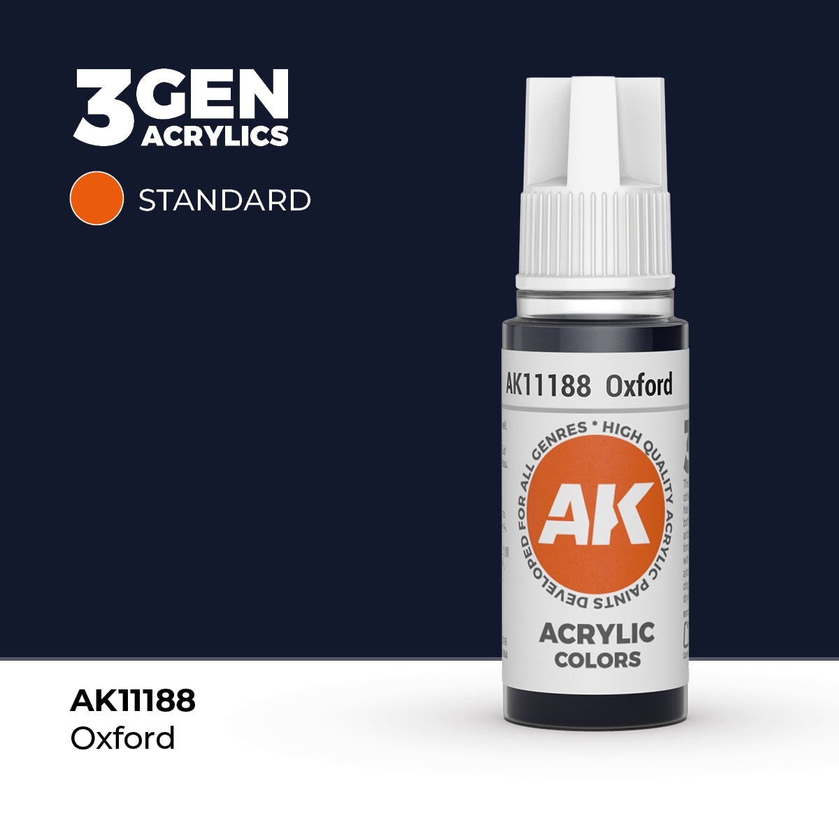AK Interactive 3rd Generation Acrylics #11101-12000