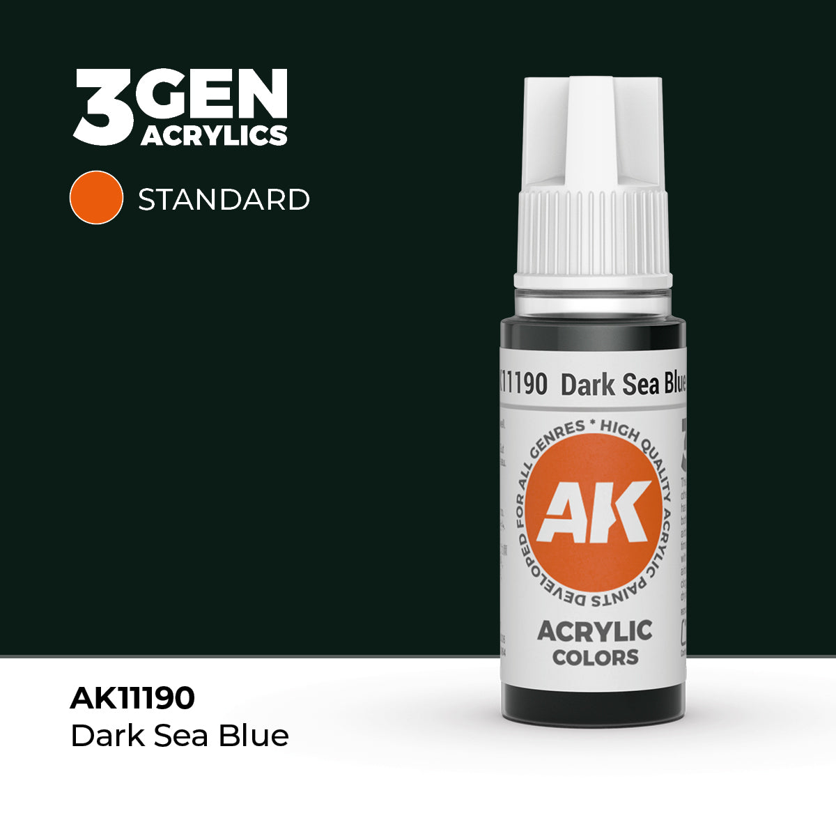AK Interactive 3rd Generation Acrylics #11101-12000