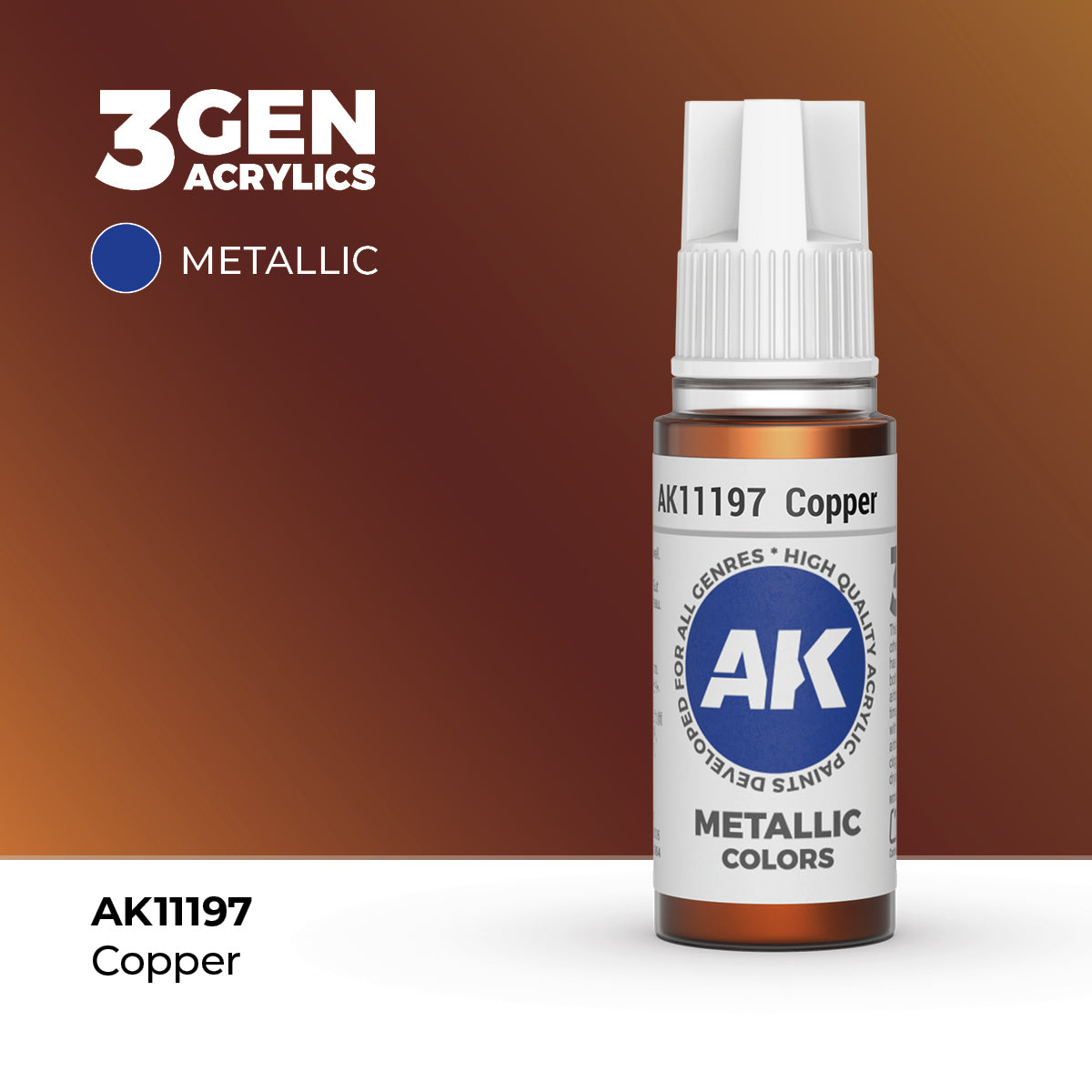 AK Interactive 3rd Generation Acrylics #11101-12000