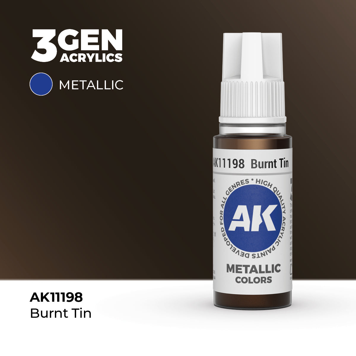 AK Interactive 3rd Generation Acrylics #11101-12000