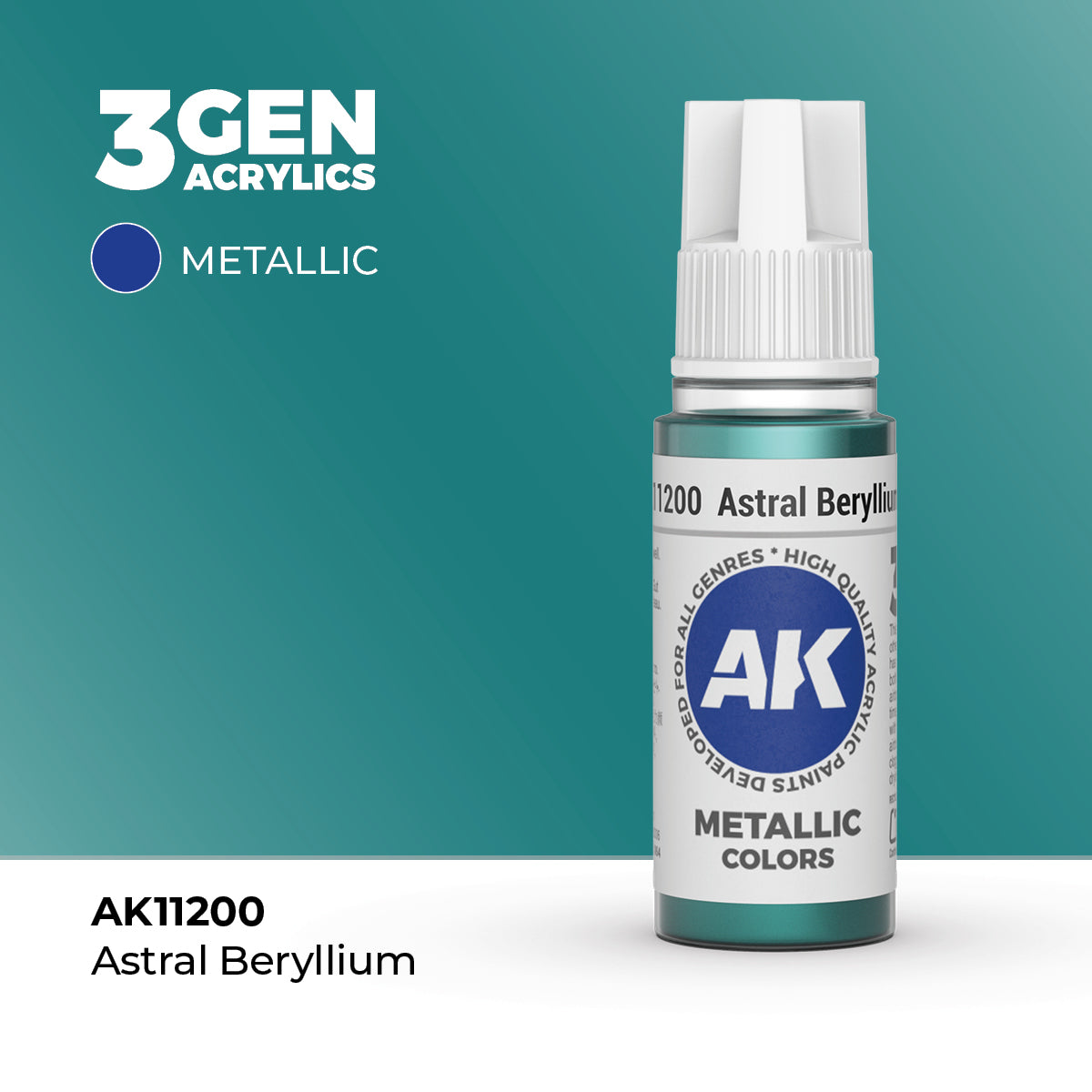 AK Interactive 3rd Generation Acrylics #11101-12000