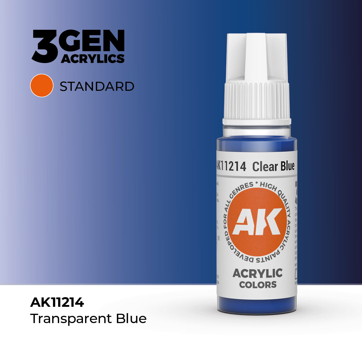 AK Interactive 3rd Generation Acrylics #11201-11230