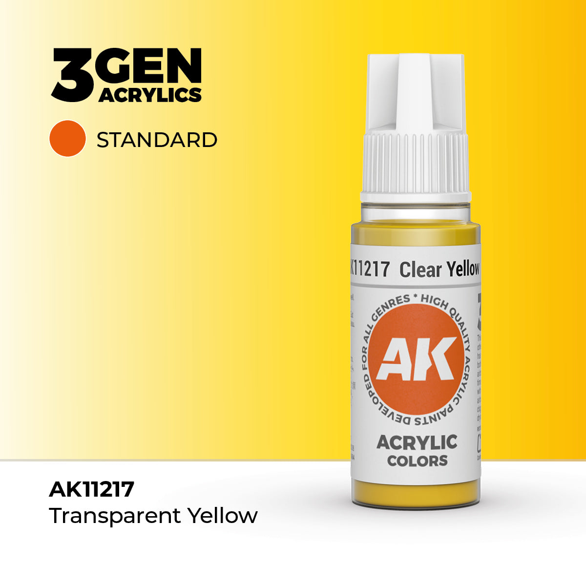 AK Interactive 3rd Generation Acrylics #11201-11230