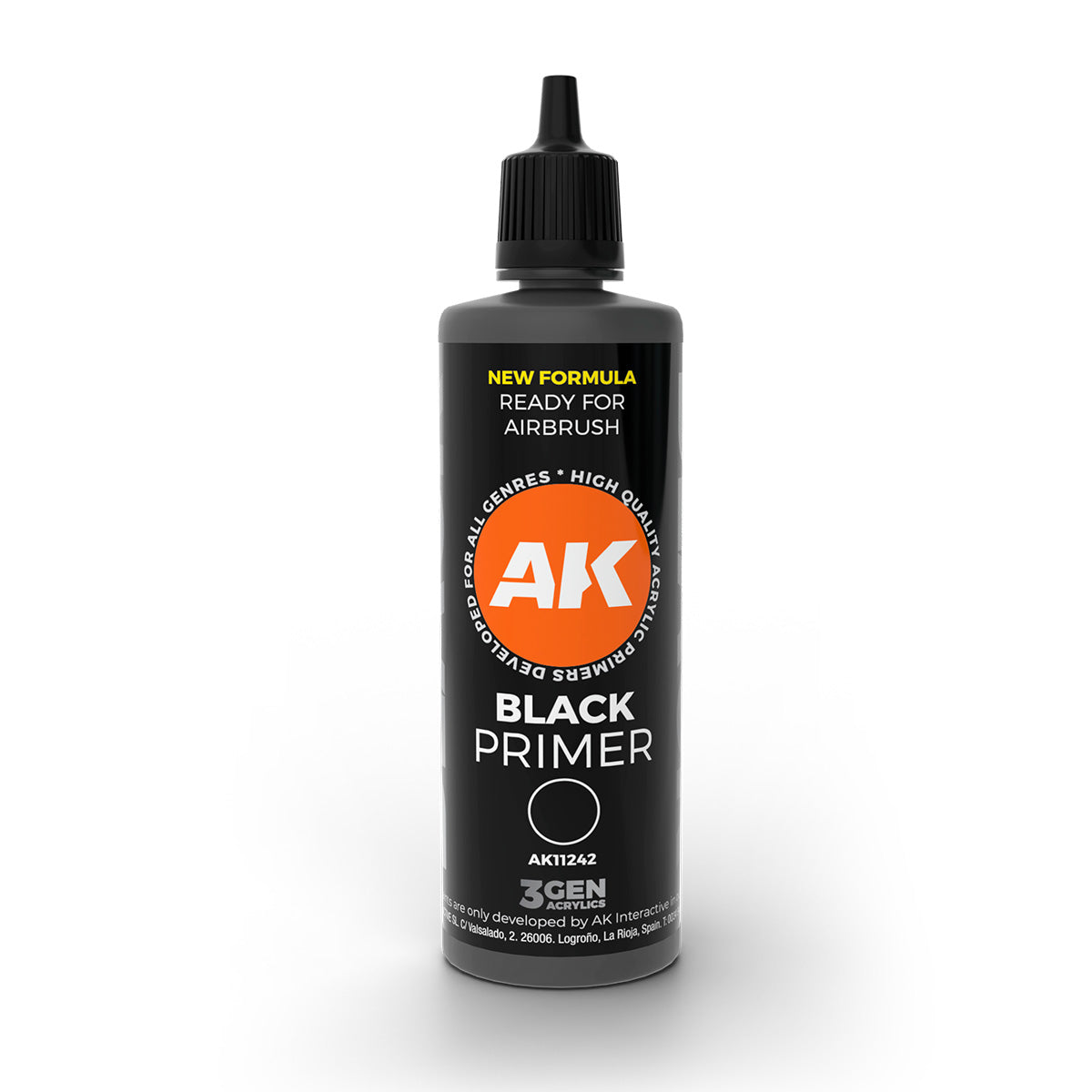 AK11242: 3G Black Primer (100ml)