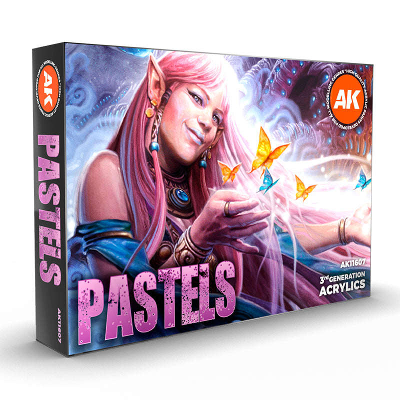 AK11607: Pastels Paint Set