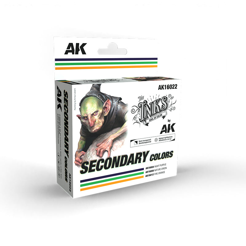 AK: The Inks Secondary Colors Set