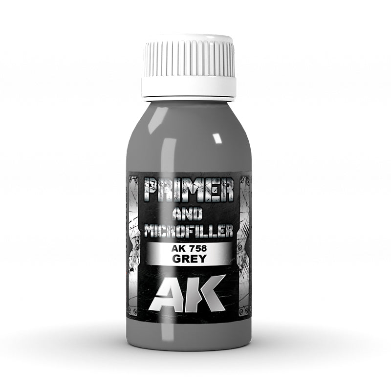 AK: Primers & Microfillers (Black, Gray, White)