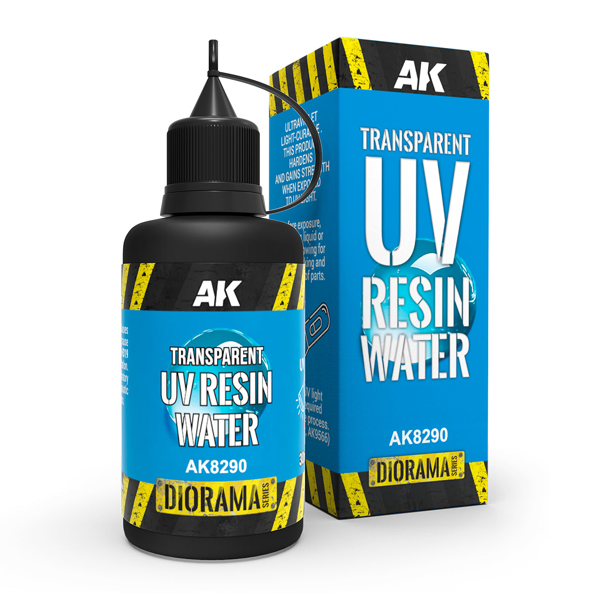 AK8290: Transparent UV Resin Water (30ml)