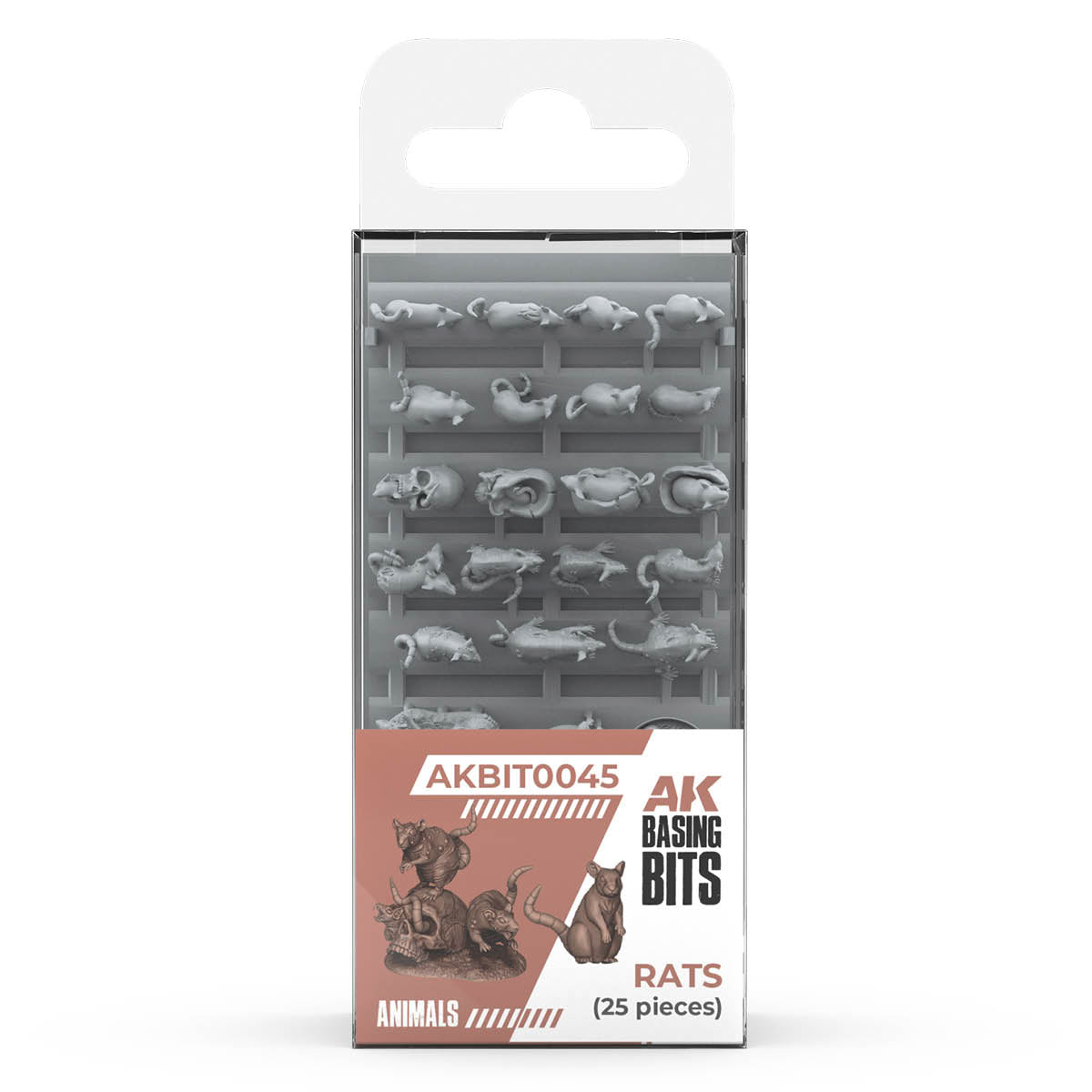 AK Basing Bits: Rats (25 Pieces)