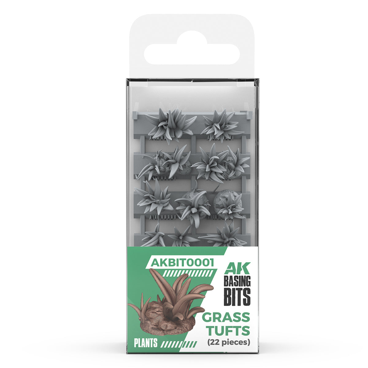 AK Basing Bits: Grass Tufts (22 Pieces)