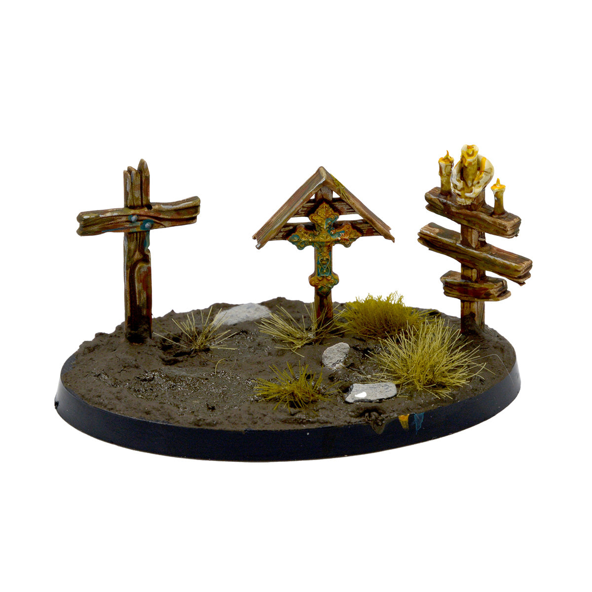 AK Basing Bits: Wood Crosses (9 Pieces)
