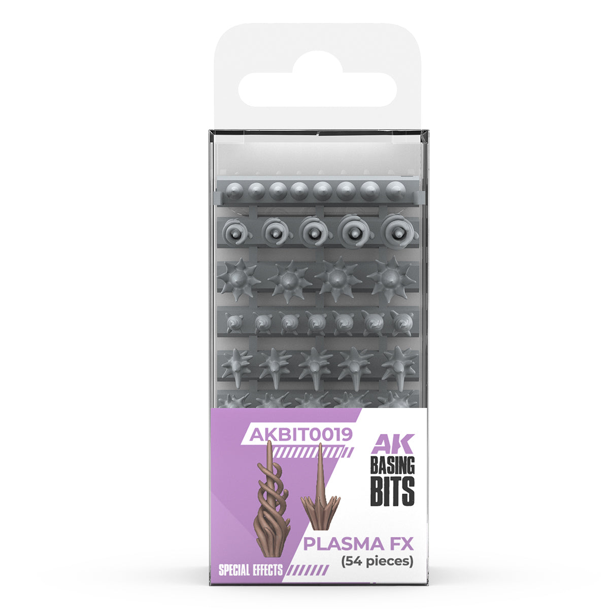 AK Basing Bits: Plasma FX (54 Pieces)