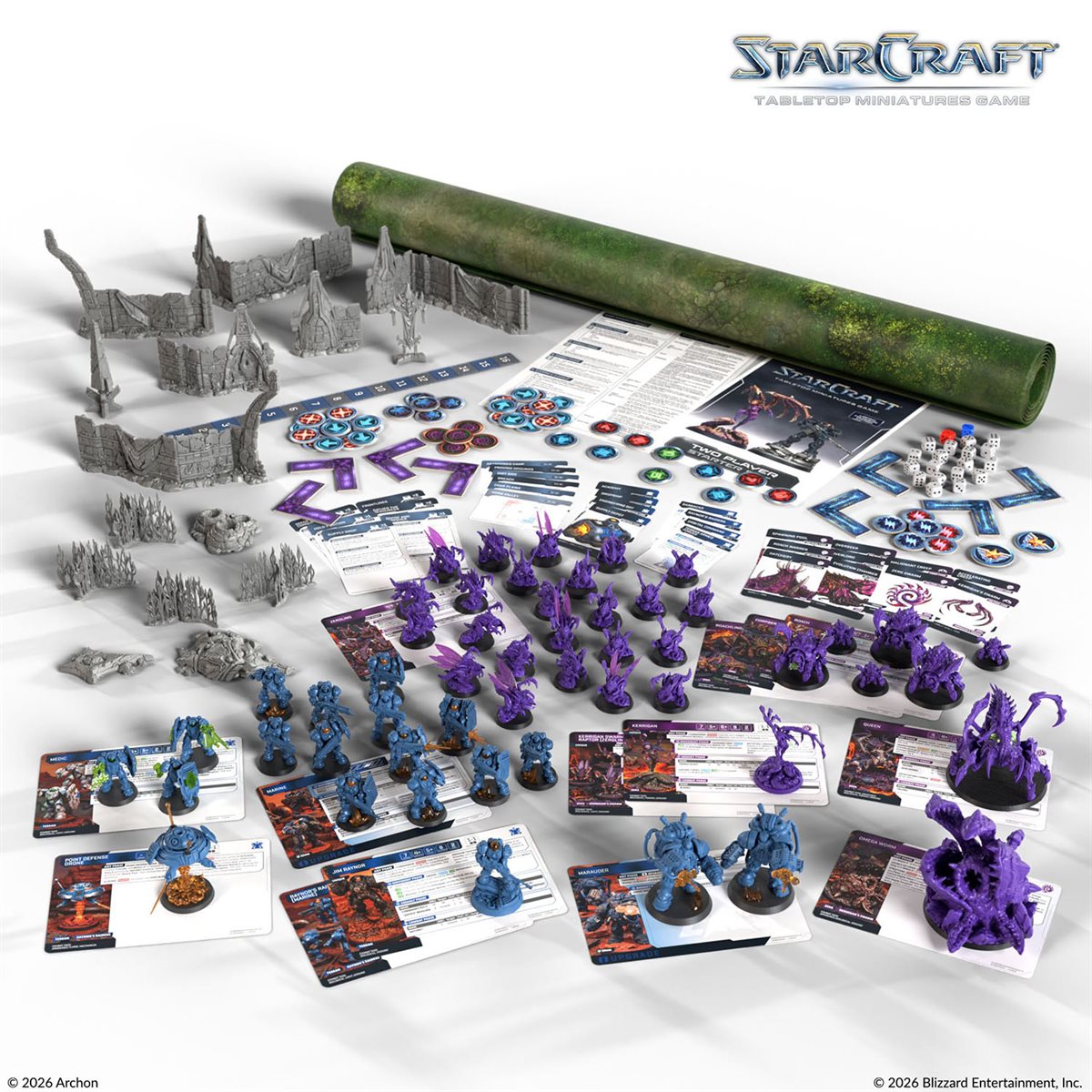Starcraft: The Miniatures Game: Two Player Starter Set - Founders Edition