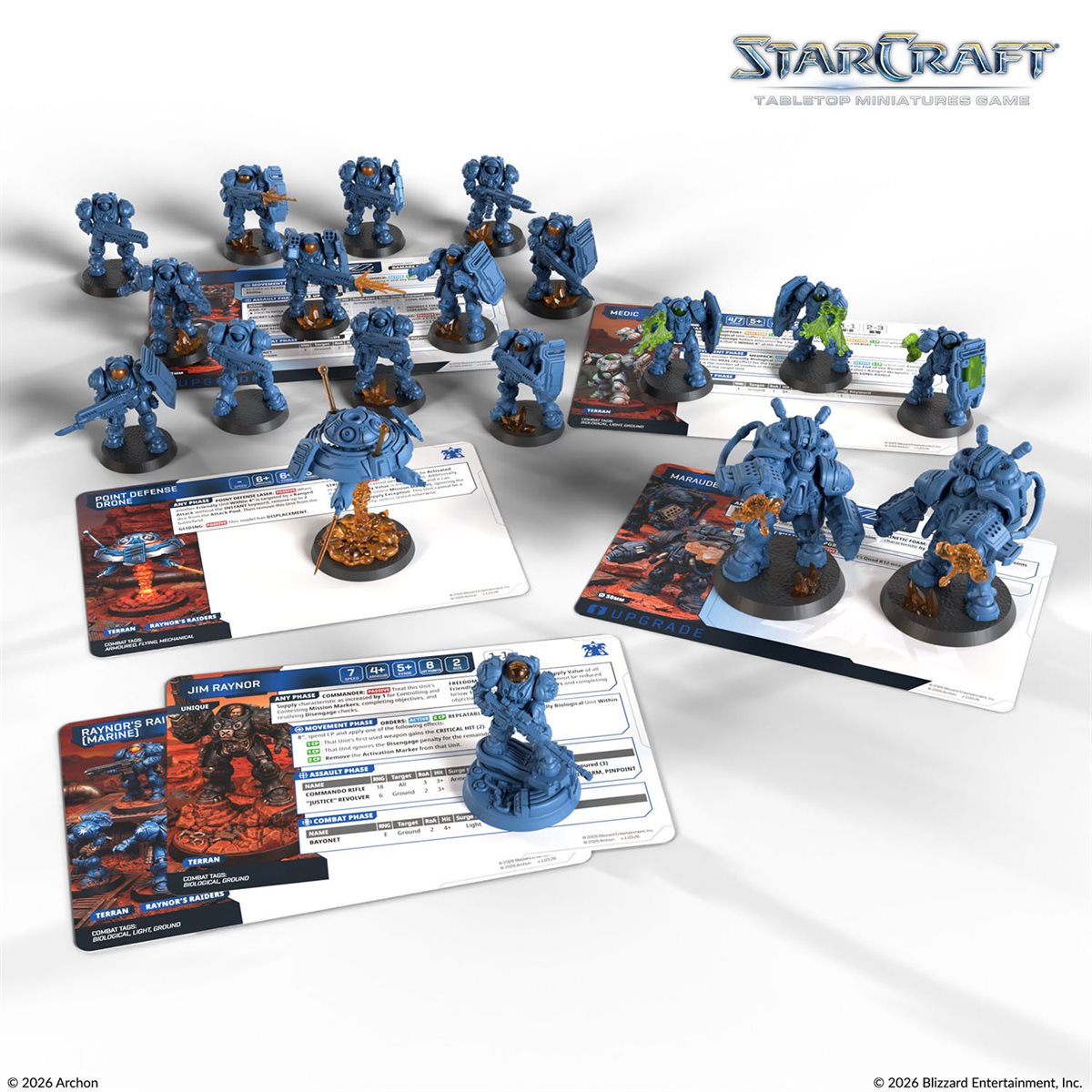 Starcraft: The Miniatures Game: Two Player Starter Set - Founders Edition