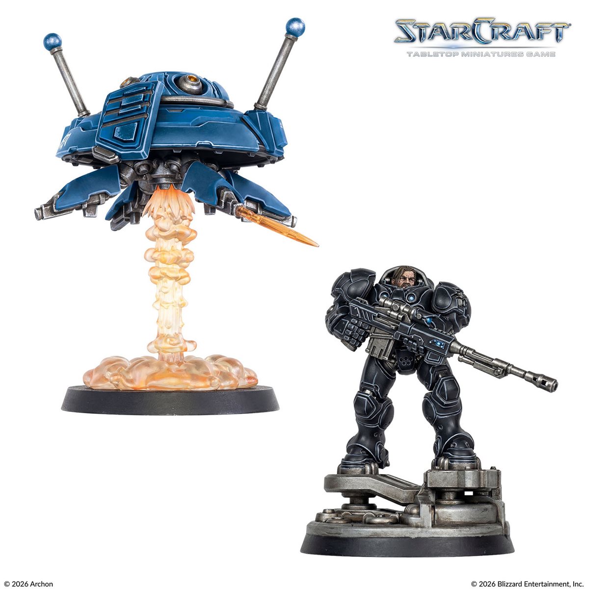 Starcraft: The Miniatures Game: Two Player Starter Set - Founders Edition