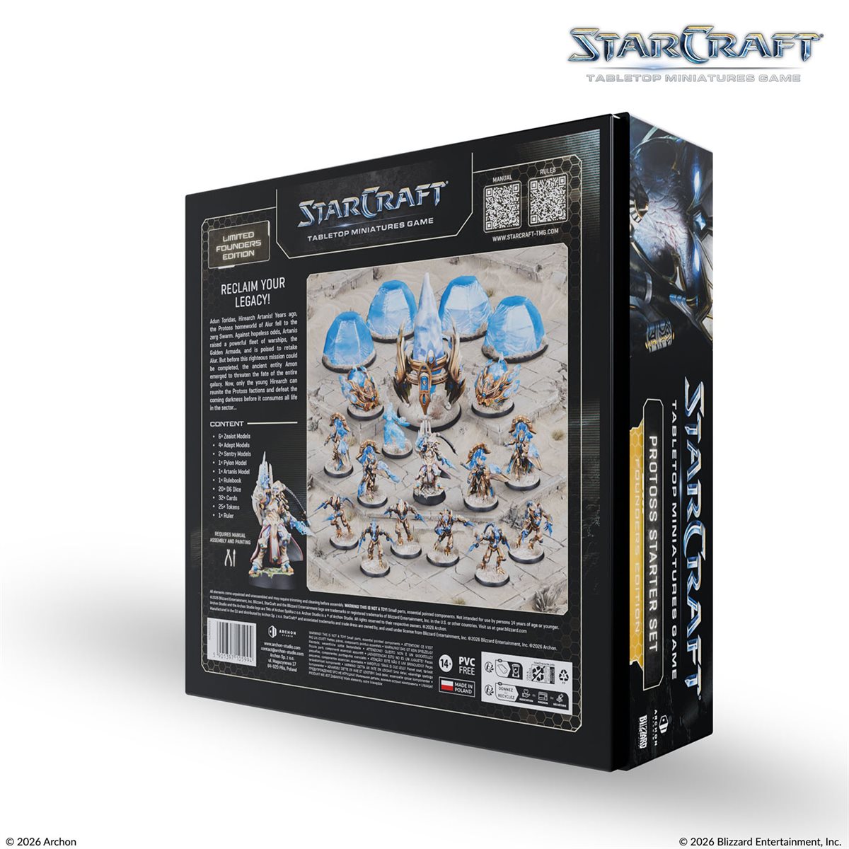 Starcraft: The Miniatures Game: Protoss: Starter Set - Founders Edition