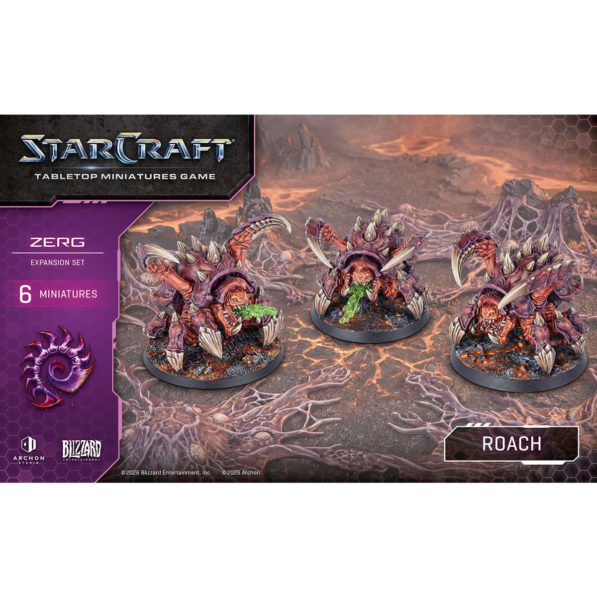Starcraft: The Miniatures Game: Zerg: Roach Expansion Set