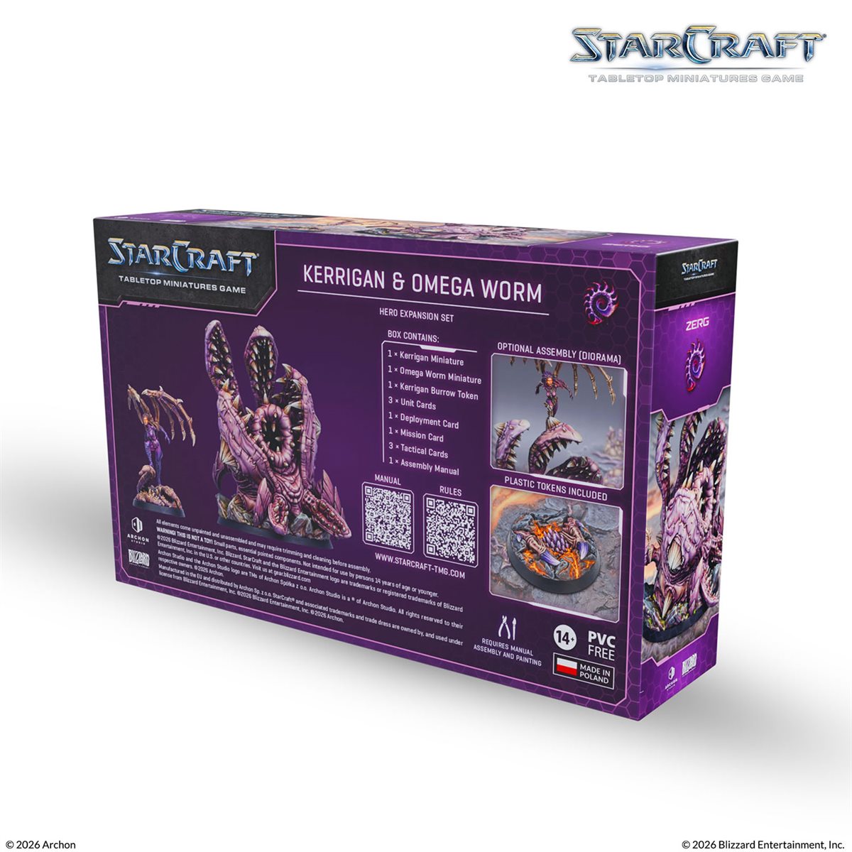 Starcraft: The Miniatures Game: Zerg: Primal Kerrigan Hero Expansion Set