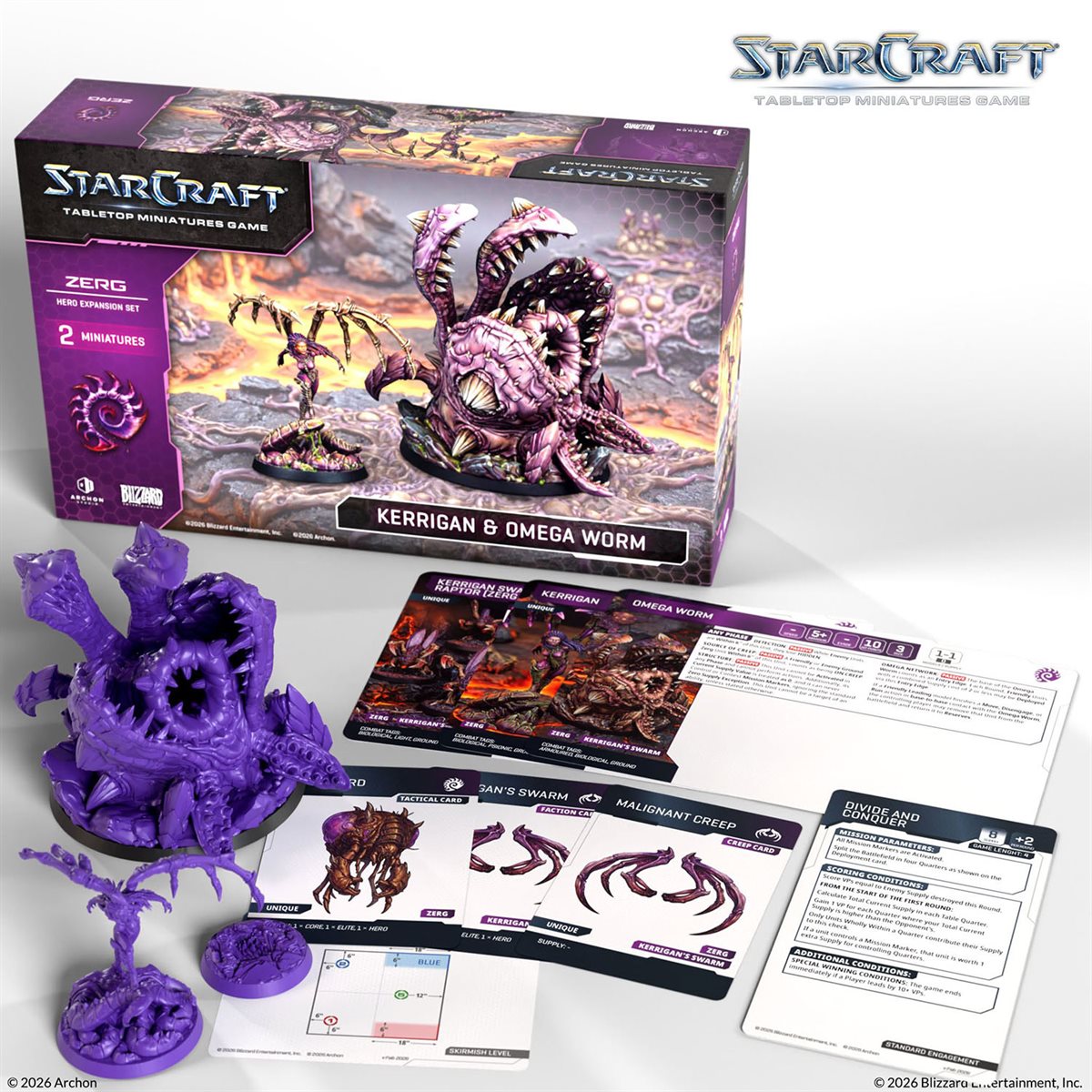 Starcraft: The Miniatures Game: Zerg: Primal Kerrigan Hero Expansion Set