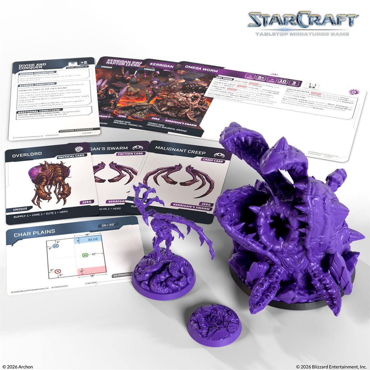 Starcraft: The Miniatures Game: Zerg: Primal Kerrigan Hero Expansion Set