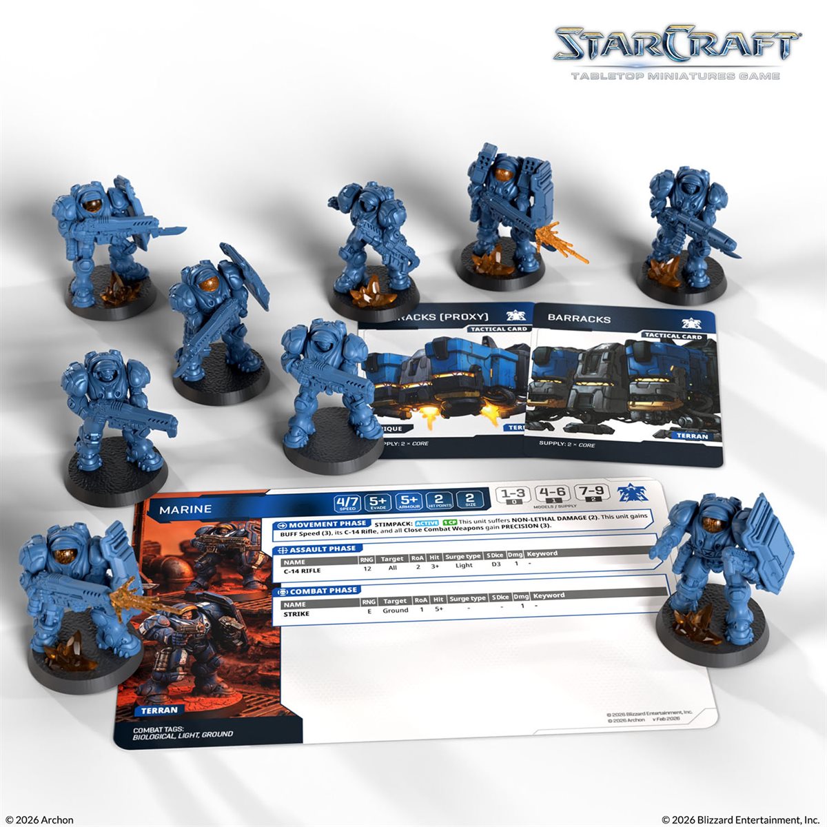 Starcraft: The Miniatures Game: Terran: Marine Expansion Set