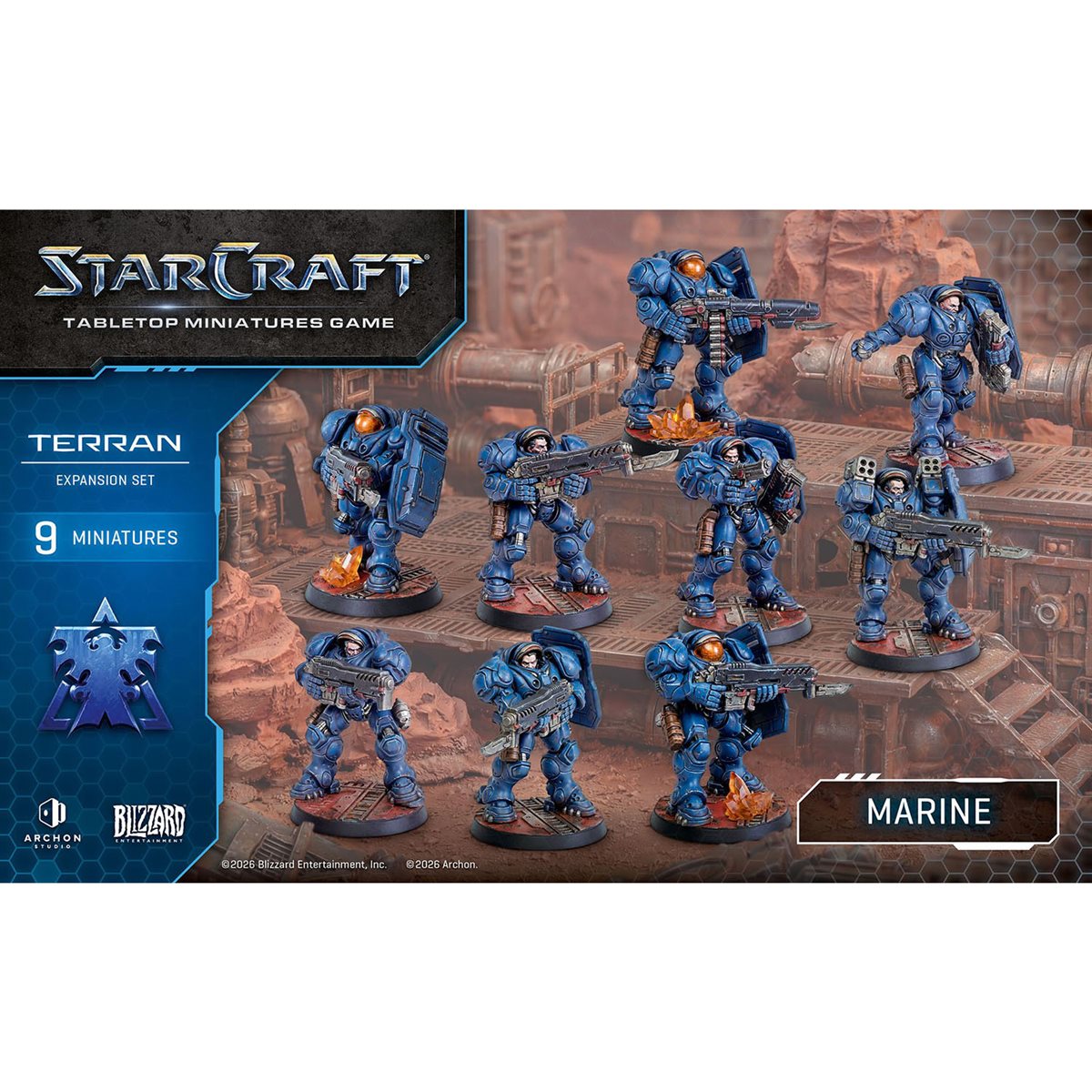 Starcraft: The Miniatures Game: Terran: Marine Expansion Set