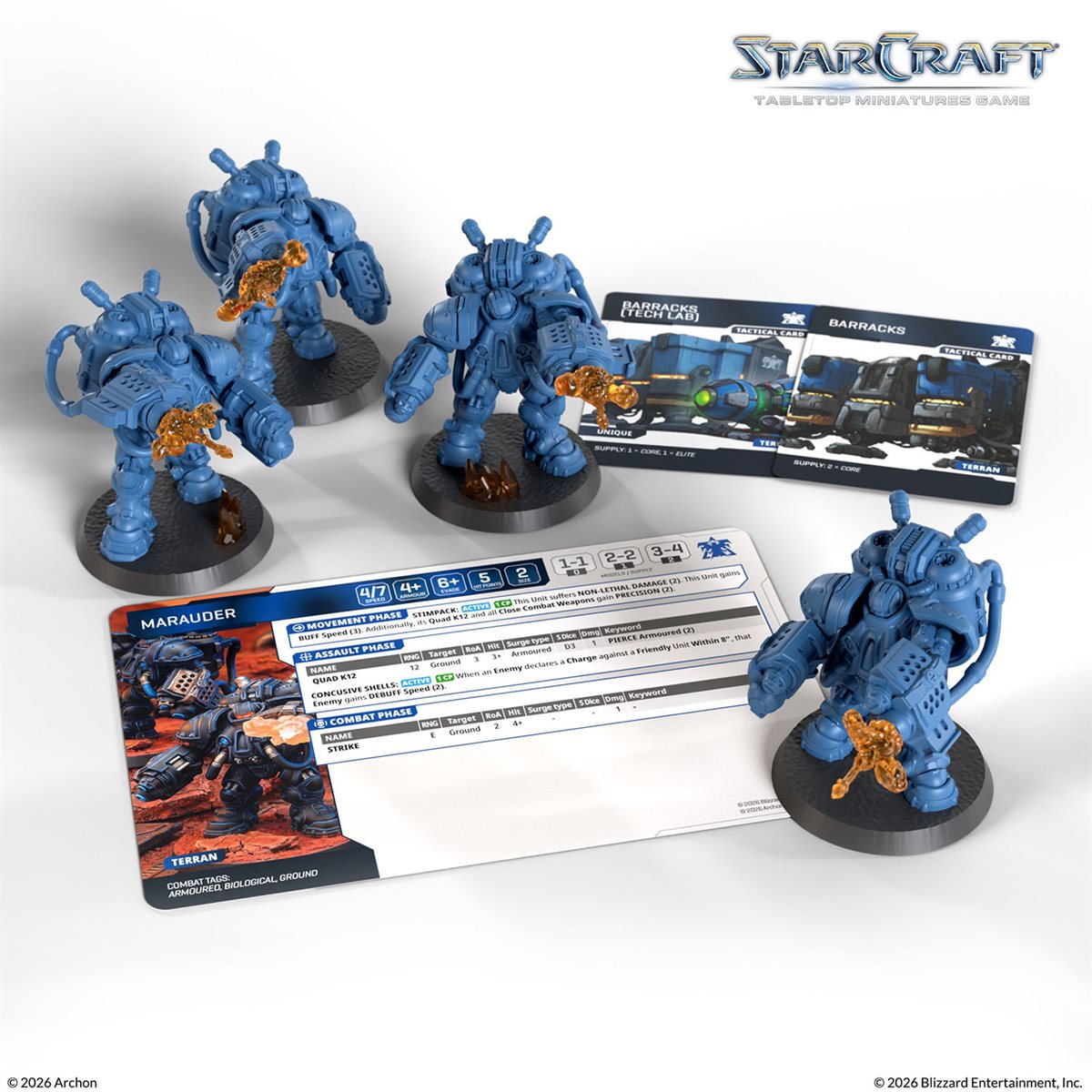 Starcraft: The Miniatures Game: Terran: Marauder Expansion Set