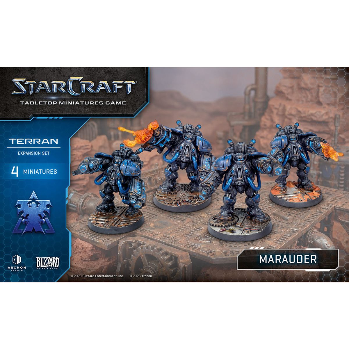 Starcraft: The Miniatures Game: Terran: Marauder Expansion Set