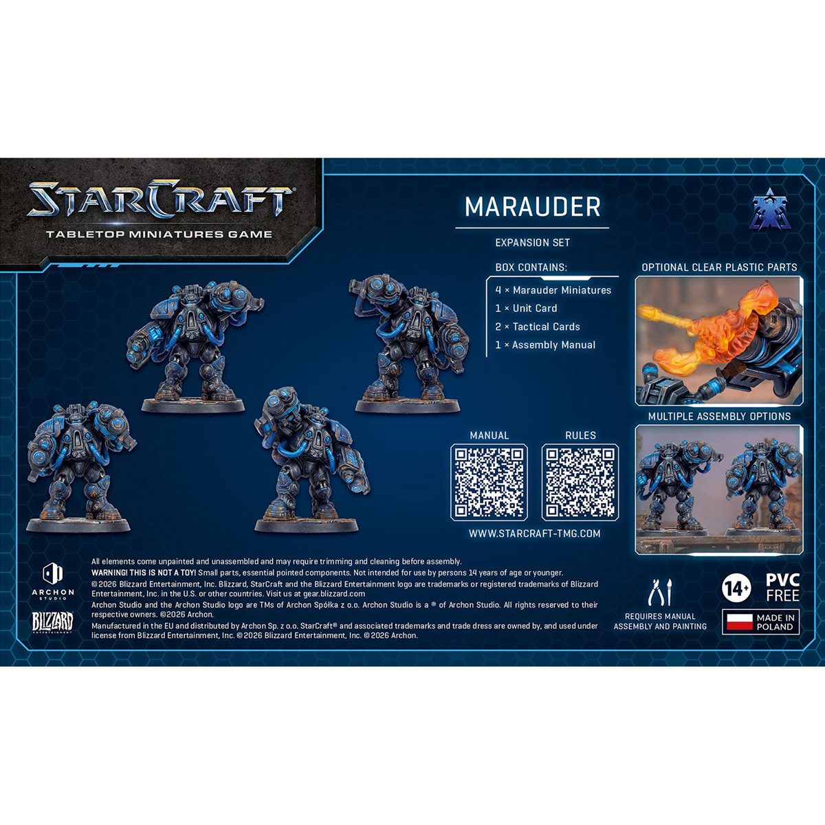 Starcraft: The Miniatures Game: Terran: Marauder Expansion Set
