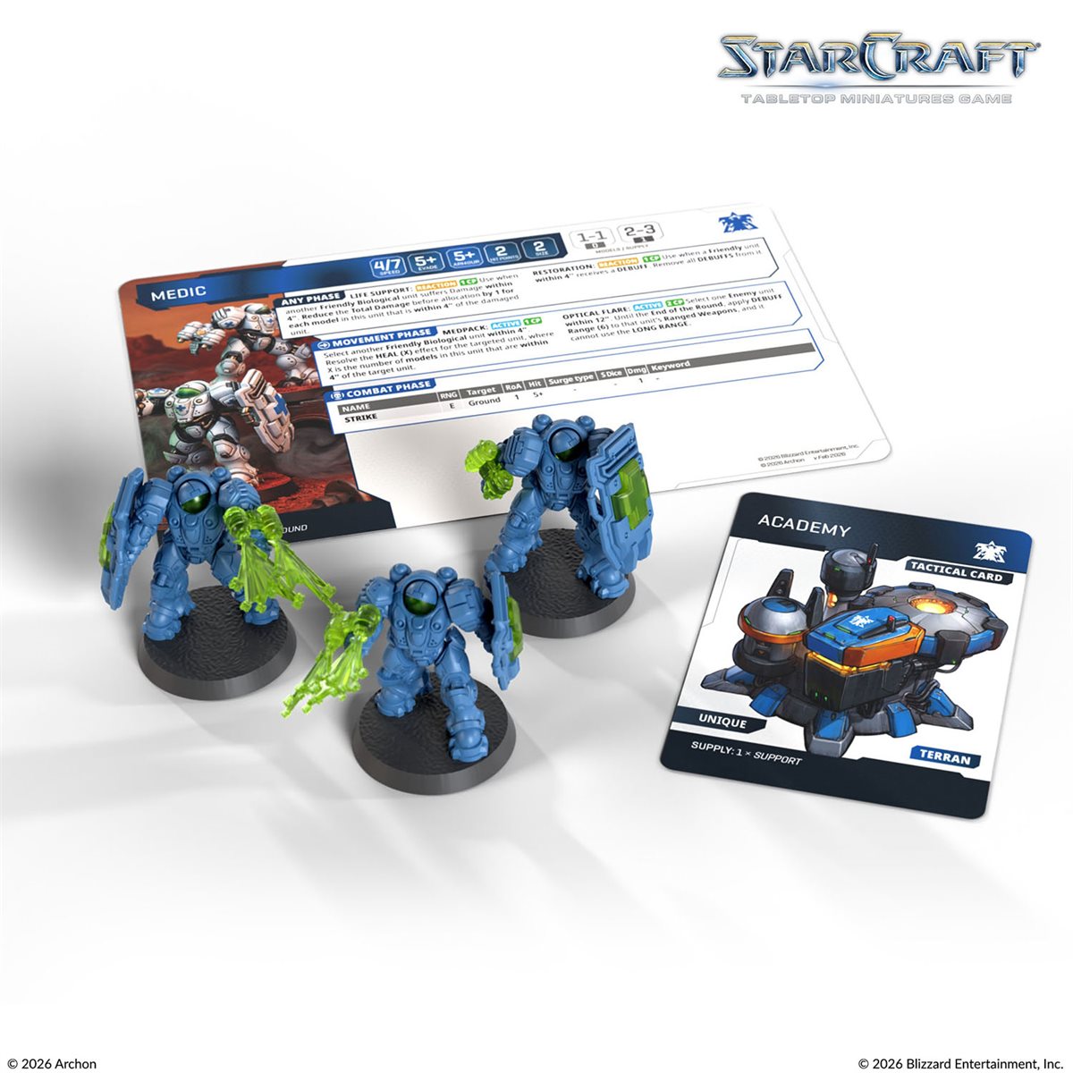 Starcraft: The Miniatures Game: Terran: Medic Expansion Set