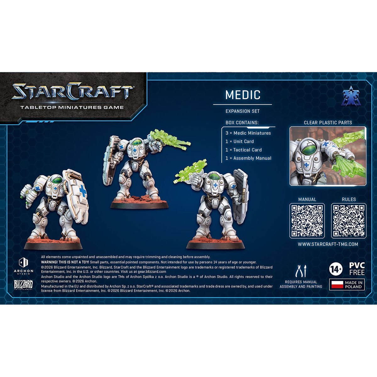 Starcraft: The Miniatures Game: Terran: Medic Expansion Set