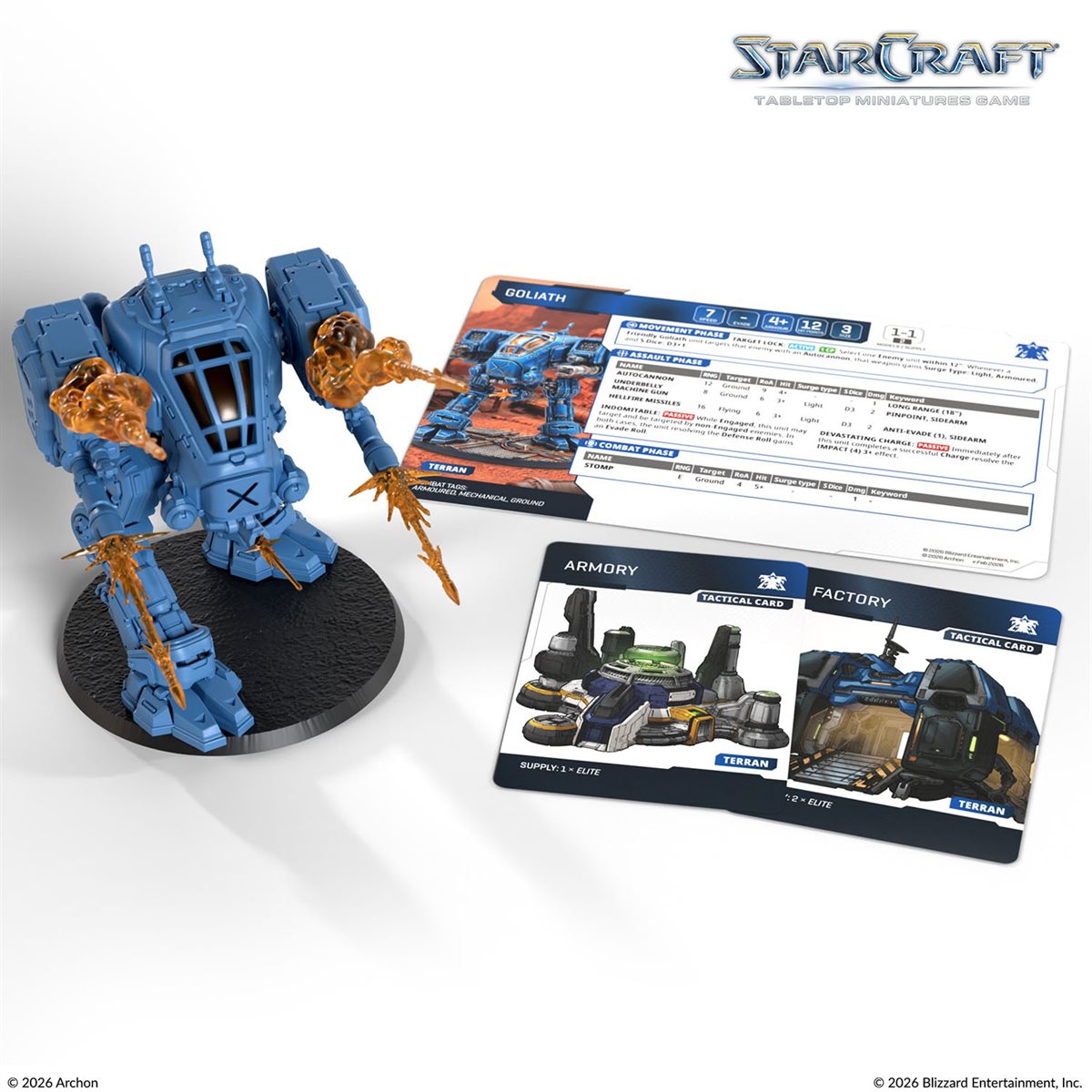 Starcraft: The Miniatures Game: Terran: Goliath Expansion Set