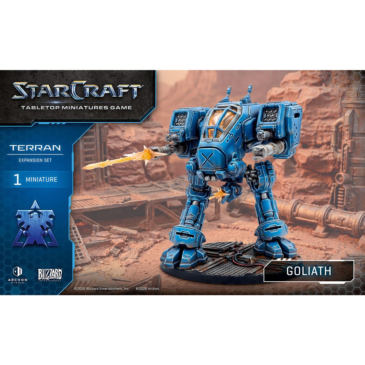 Starcraft: The Miniatures Game: Terran: Goliath Expansion Set
