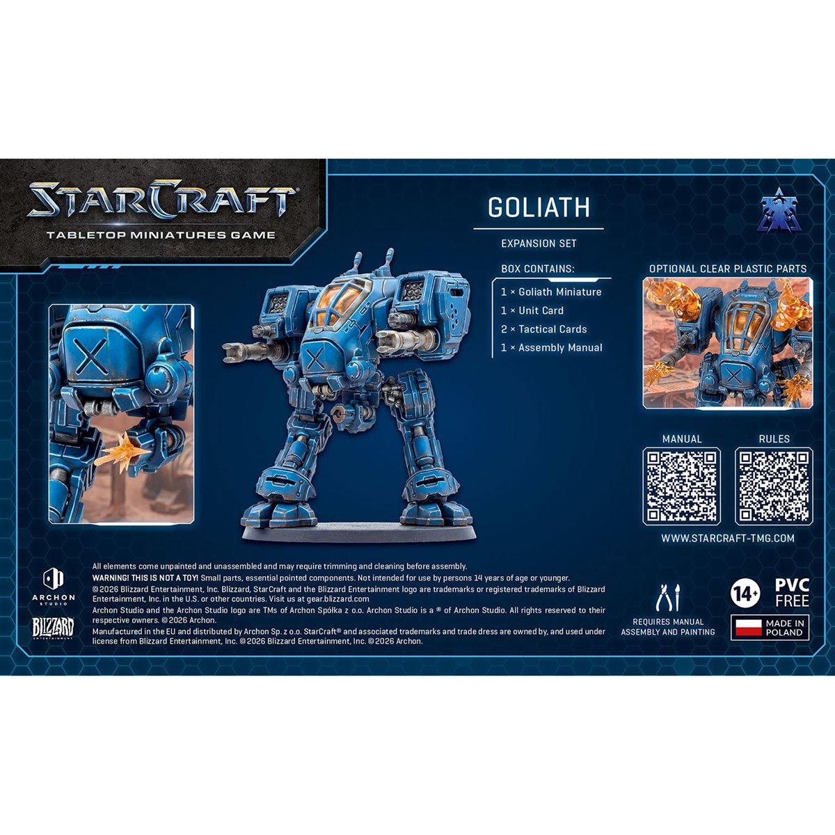 Starcraft: The Miniatures Game: Terran: Goliath Expansion Set