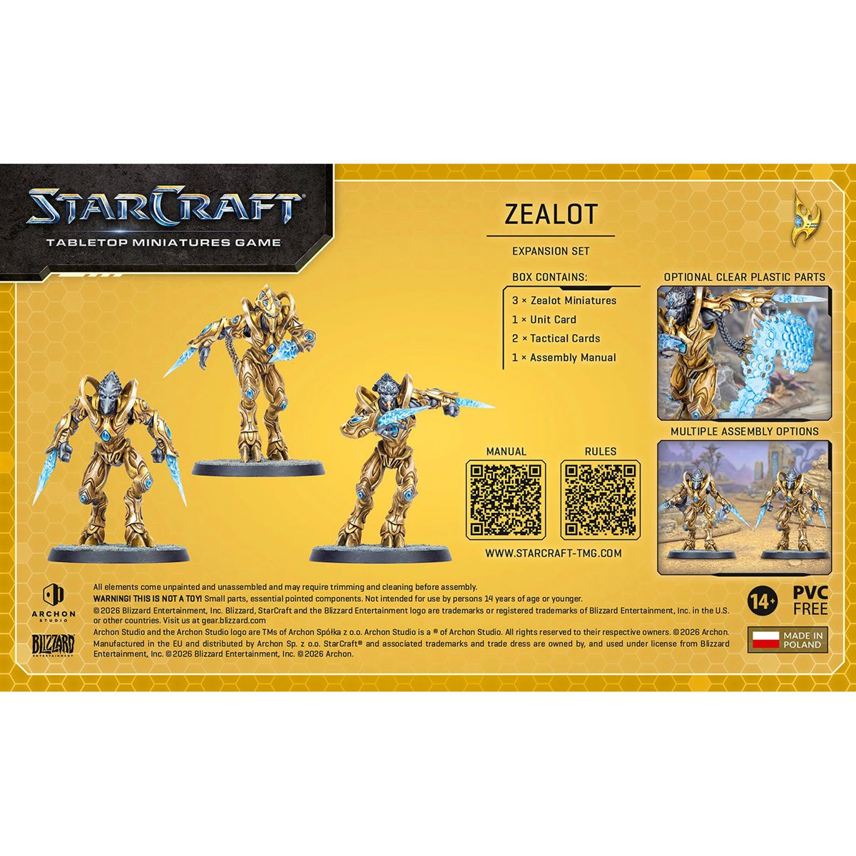 Starcraft: The Miniatures Game: Protoss: Zealot Expansion Set