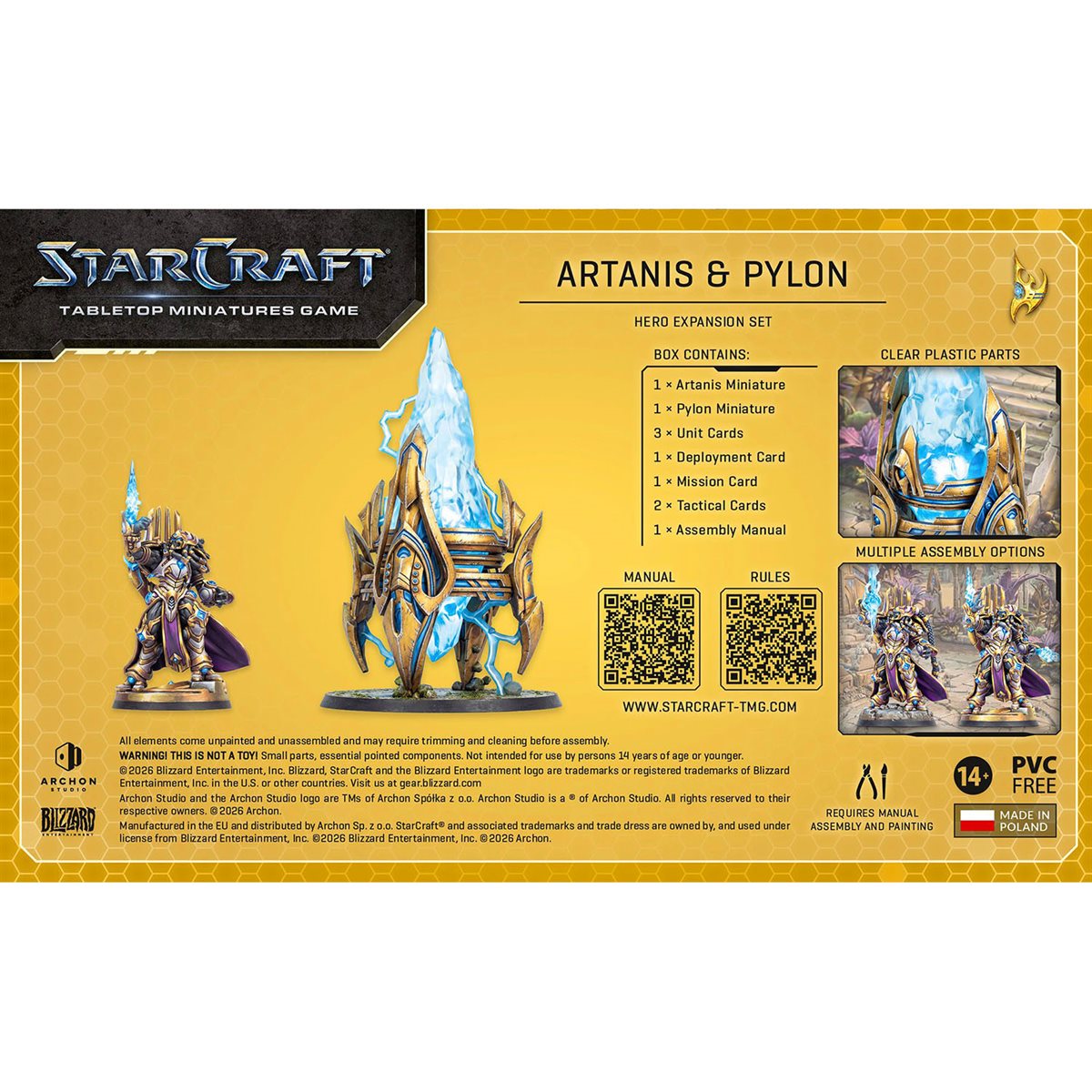 Starcraft: The Miniatures Game: Protoss: Hierarch Artanis Hero Expansion Set