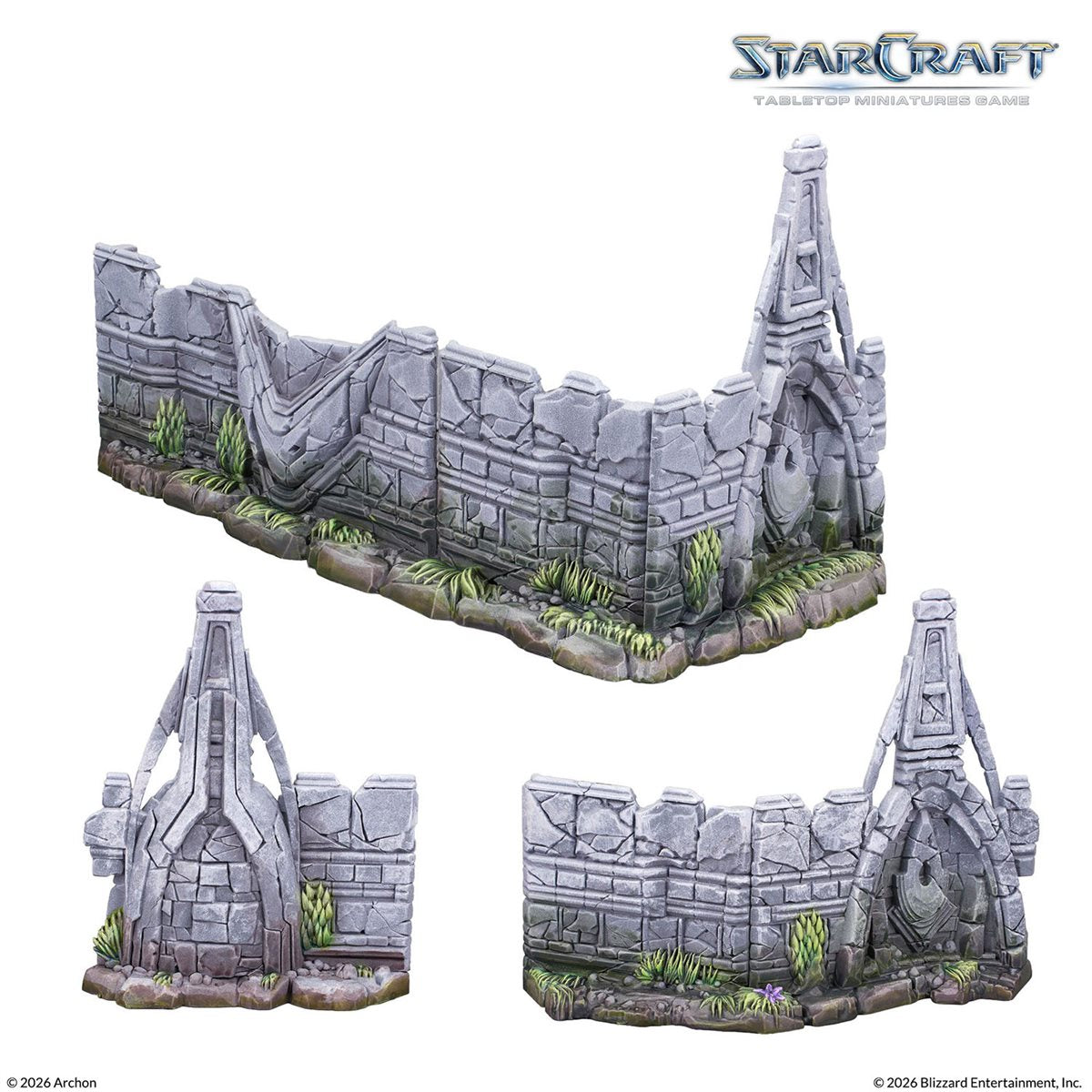 Starcraft: The Miniatures Game: Lost Temple - Terrain Expansion Set
