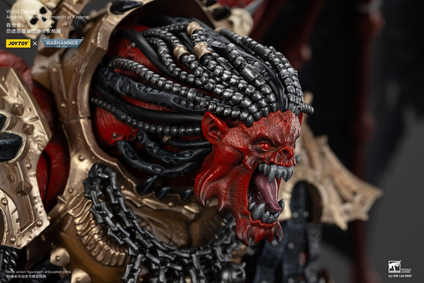 Joytoy: World Eaters Angron, Daemon Primarch of Khorne