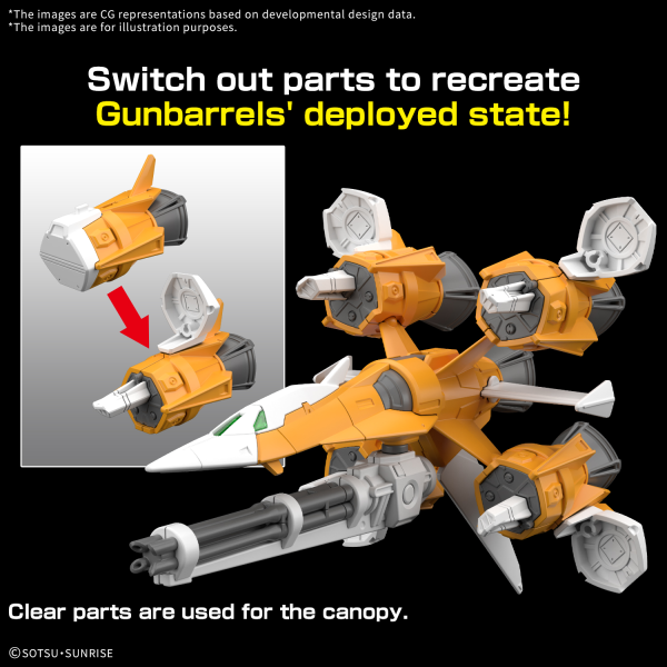 HG Option Parts Set Gunpla 14 (Gunbarrel Striker)