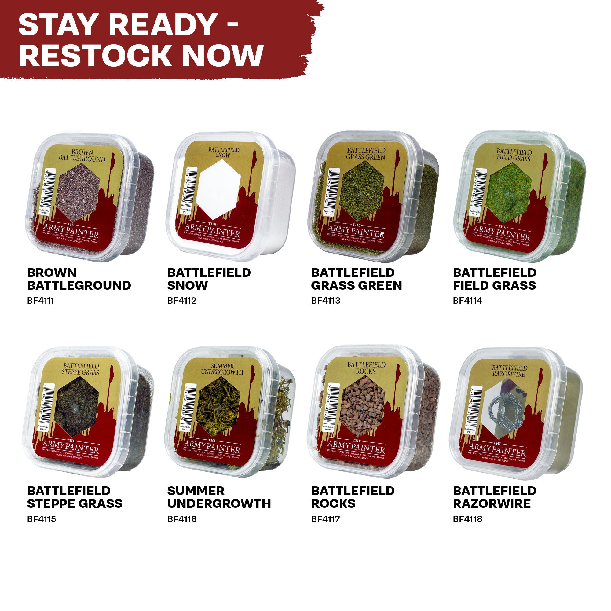 Army Painter: Battlefields Basing Set