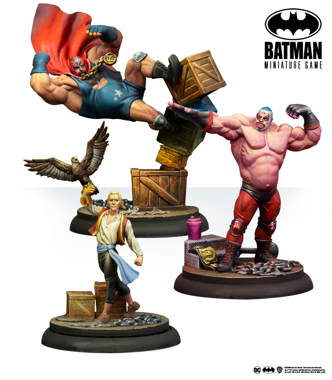 Batman Miniature Game: Bird and Wrestlers