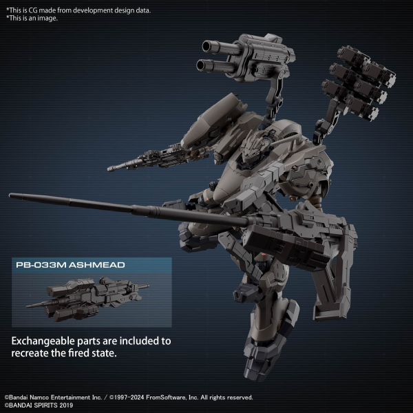 30MM Armored Core VI Fires of Rubicon RaD CC-2000 Orbiter Nightfall