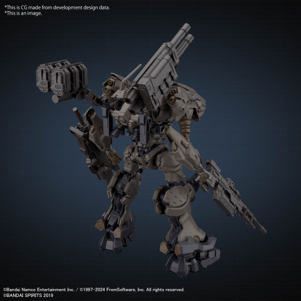 30MM Armored Core VI Fires of Rubicon RaD CC-2000 Orbiter Nightfall
