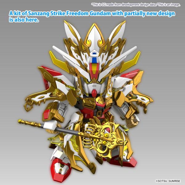 SDW Heroes WuKong Impulse Gundam (Childhood Ver.) & Sanzang Strike Freedom Gundam Set
