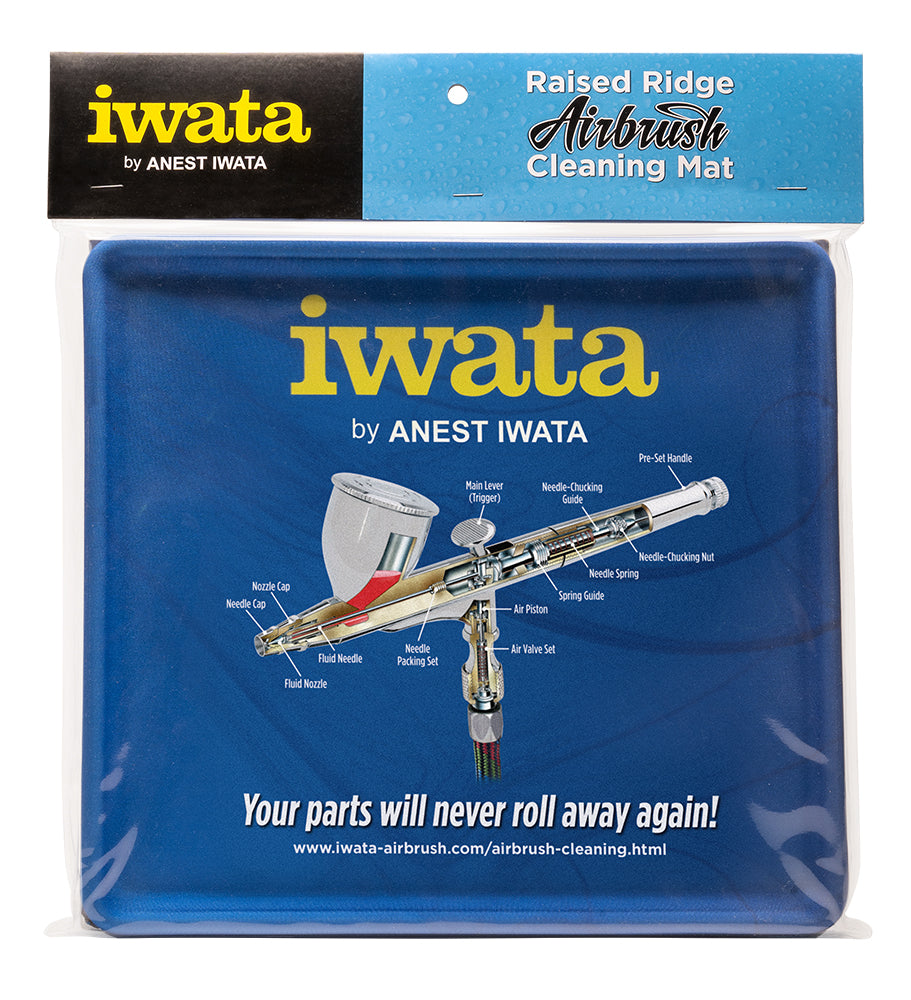 Iwata CL200 Raised Ridge Airbrush Cleaning Mat