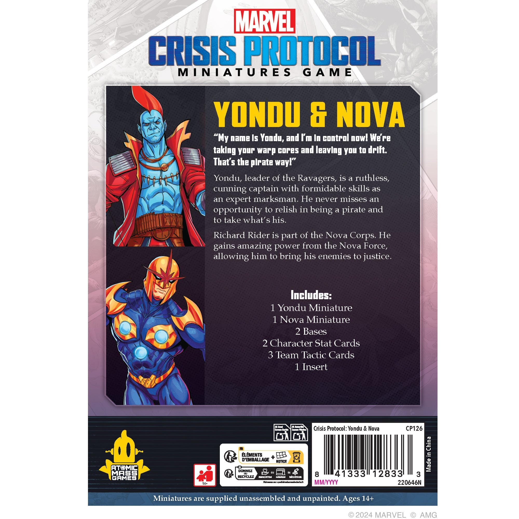 Marvel Crisis Protocol: Nova & Yondu Character Pack