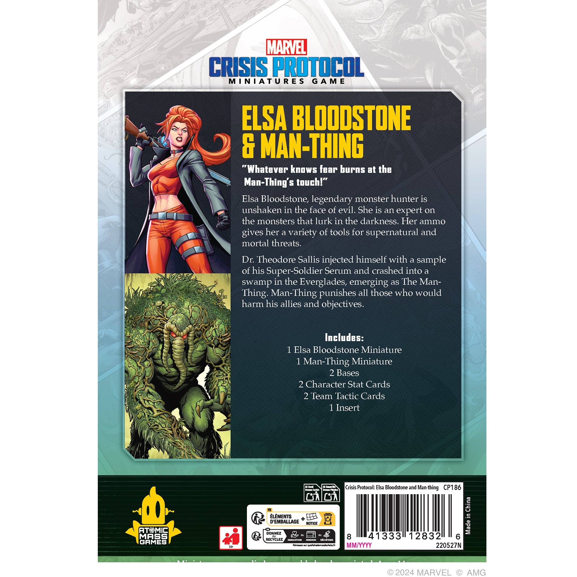 Marvel Crisis Protocol: Elsa Bloodstone & Man-Thing Character Pack