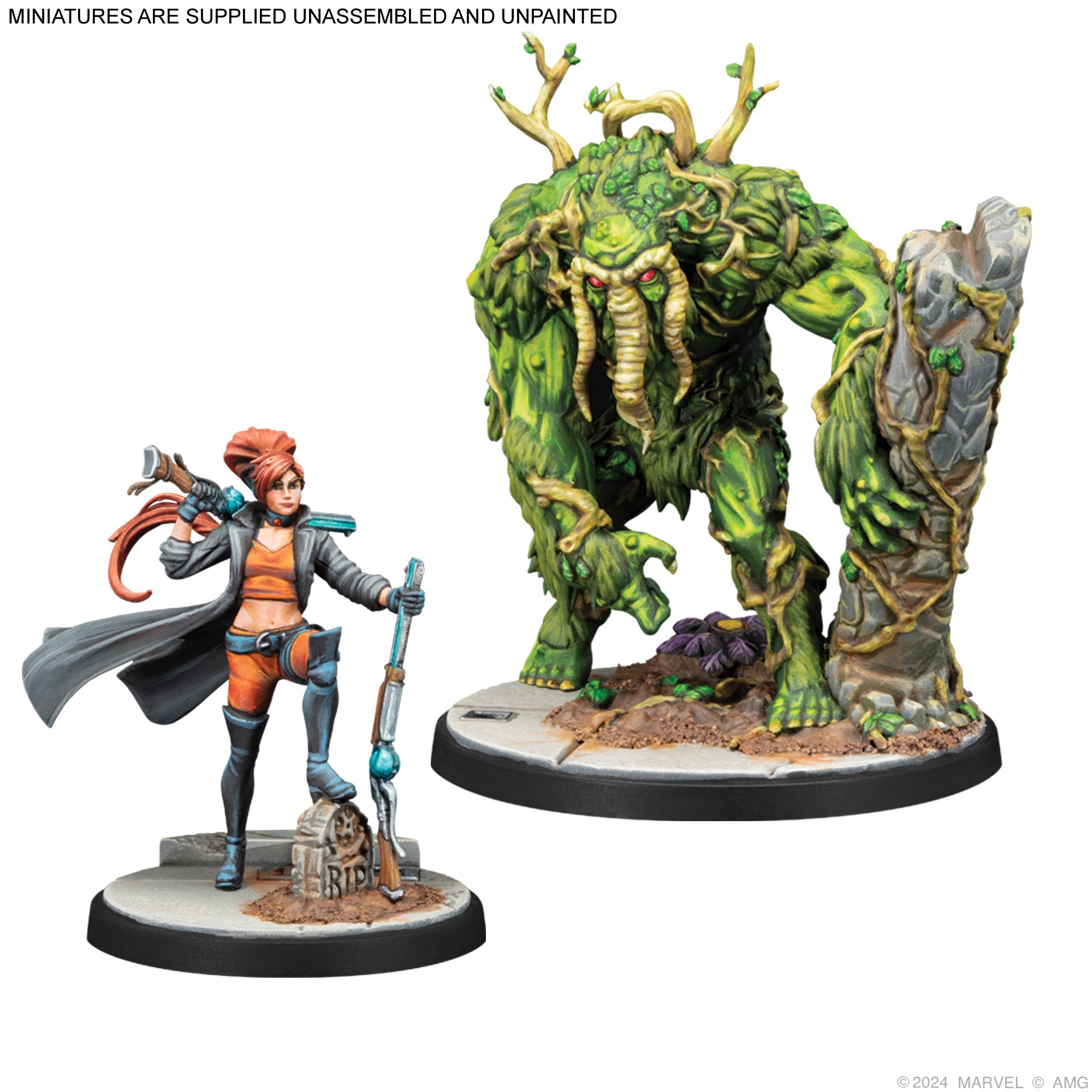 Marvel Crisis Protocol: Elsa Bloodstone & Man-Thing Character Pack
