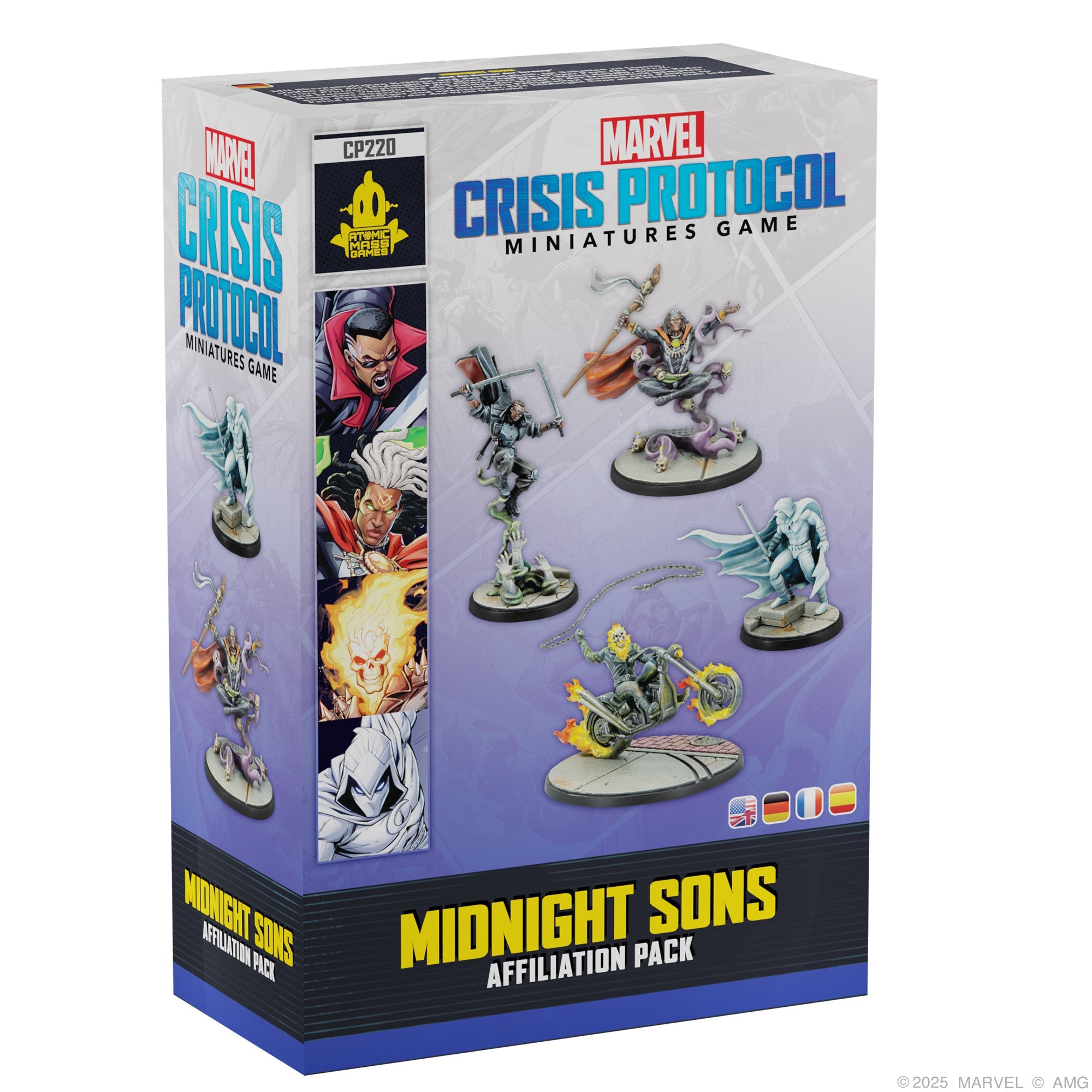 Marvel Crisis Protocol: Midnight Sons Affiliation Pack