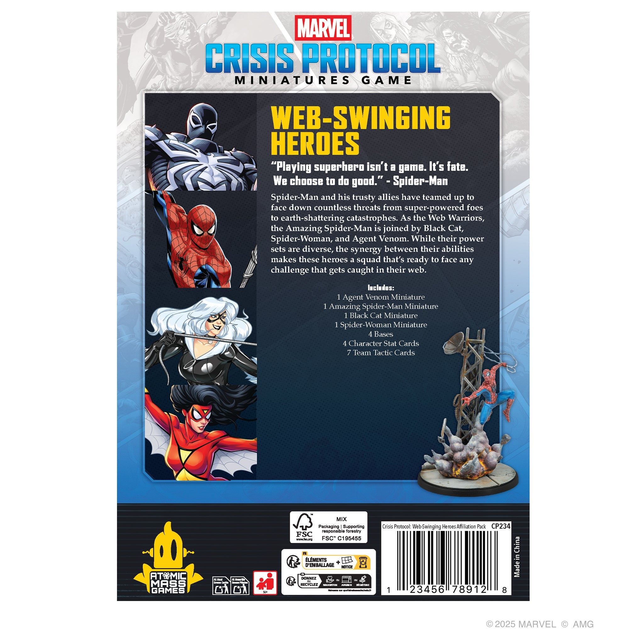 Marvel Crisis Protocol: Web-Swinging Heroes